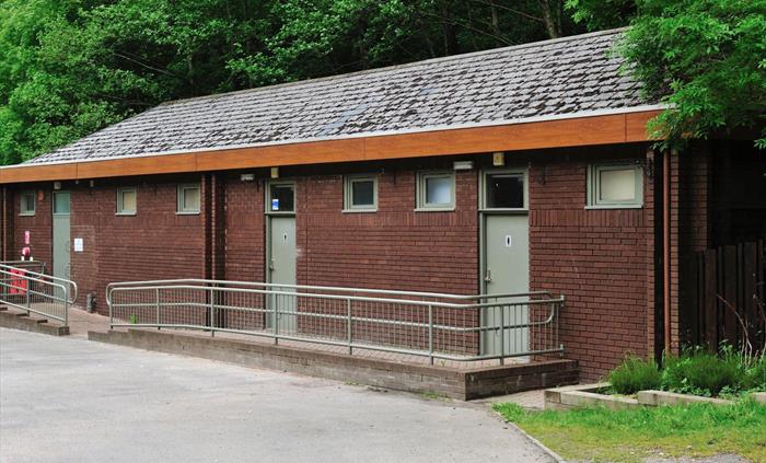 Cwmcarn Forest Campsite & Pods Facilities Block